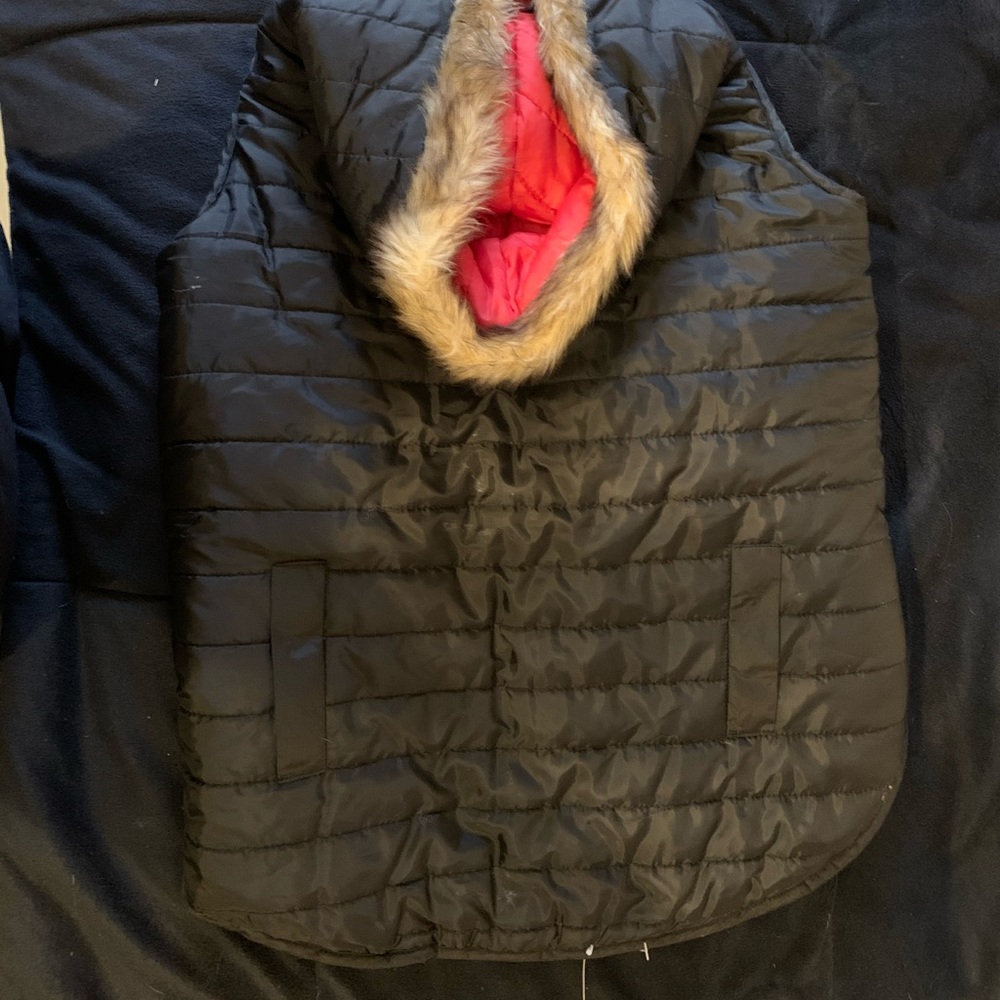 Cute reversible Pet Dog jacket Size large